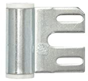 SIMONSWERK Türband Rahmenteil 11.309 Bandhöhe 38,5mm für DIN-Stahlzargen, Edelstahl