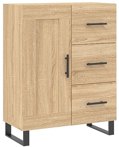 vidaXL Sideboard Sonoma-Eiche 69,5x34x90 cm Holzwerkstoff