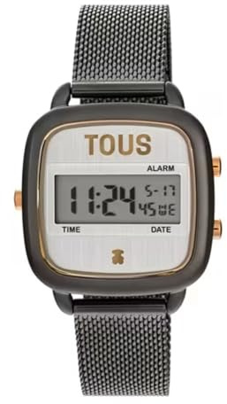 TOUS Watches d-Logo Reloj para Mujer Digital con Brazalete de Acero Inoxidable 300358300
