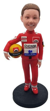 mydedor Individuelle Wackelkopf, personalisierte einzigartige handgefertigte Wackelkopf-Figur für den Mann, basierend auf Ihrem Foto für Geburtstag, Abschluss, Arzttag, Vatertag, Jubiläen