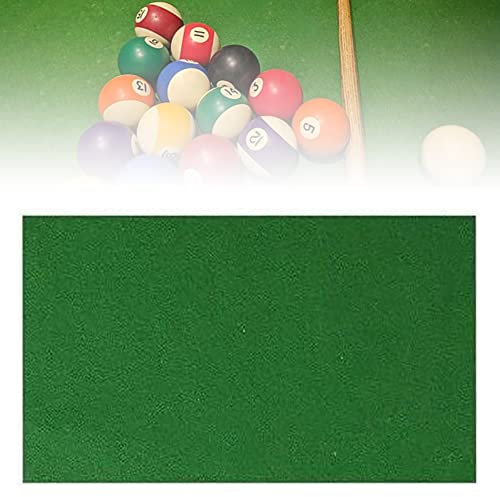 Billardtisch-Filz, Billardtuch mit 4 Farboptionen – Indoor-Sportspiel-Tischdecke für 2,1 m/2,4 m/2,7 m/3,4 m Snookertisch