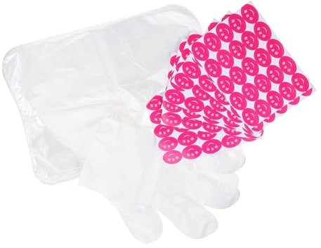 PAMINGONO 1 Set Maschera Piedi Alla Paraffina Maschera Peeling Piedi Scrubber Grado Maschera Per i Piedi Maschere Per i Piedi Rimuovere Piede Kit Per Pedicure Pediluvio Protettori Bianca