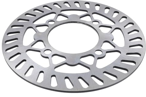 Front Brake Caliper, Wheel Front Brake Discs Rotor Erosion Resistant Easy Installation for Dirt Pit Bike Motorcycle (200mm)