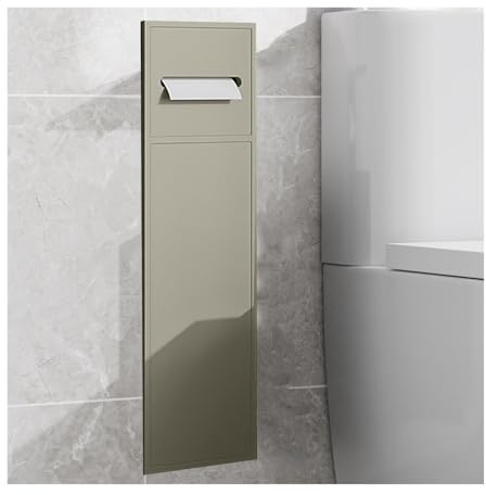 Stainless Steel Recessed Alcove for Bathroom Storage,Shower Organizer,Wall Shelf,Multifunctional Toiletry Organizer(Tea Apricot Color)