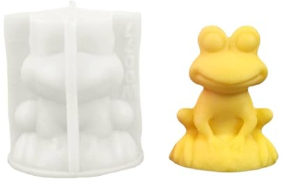 Moules en silicone parfumés en forme de grenouilles - Moule en résine époxy - Moule à plis pour chocolat