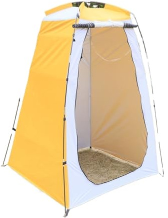 Campingzelt Outdoor Tent, Portable Changing, Fishing Warm, Swimming Room, Bathing, Mobile Toilet(Gray and orange1.2)