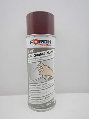 FORCH DB Ochsenblut ROT Mercedes Lack LACKSPRAY Spray SPRAYDOSE 400ML (1)