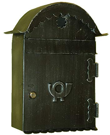 Cassetta Postale in Ferro Battuto - Art. 6012 - Cassette postali con fissaggio a parete - Cassetta per Lettere in Ferro Battuto