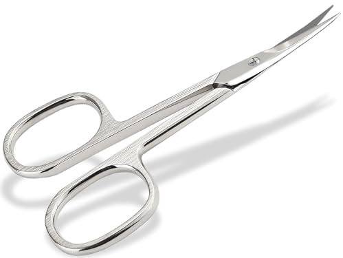 Linkshänder Fadenschere Nähen Fadentrenner Stickschere Schneiderschere Stoffschere Scharfer Schliff für Stoffe Kleidung (3.75 Zoll)