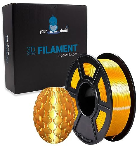 yourDroid Silk PLA PLUS Filament Gold 1.75mm 1kg