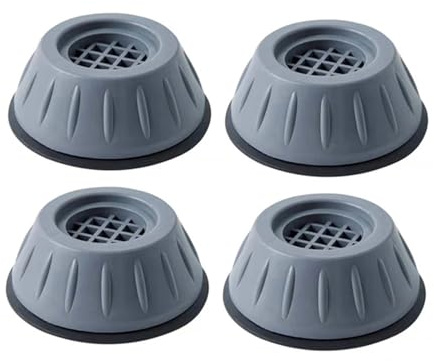 4 Anti-Vibrations-Fußmatten For Waschmaschinen, Anti-Rutsch-Matten, Kompatibel Mit Waschmaschinen, Kühlschrank-Bodenstütze, Anti-Schock-Pad-Halterung