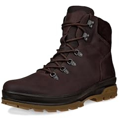 ECCO Rugged Track Wanderstiefel Herren, wasserdichte Wanderschuhe fürs Bergsteigen, Wandern und Outdoor Aktivitäten, Mix aus hochwertigem Leder und Textil
