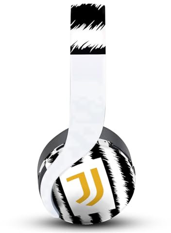 Head Case Designs Offizielle Juventus Football Club Home 2023/24 Match Kit Vinyl Haut Aufkleber Abziehbild Abdeckung kompatibel mit Sony PlayStation PS Pulse 3D Headset