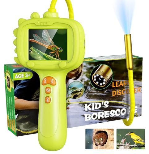 Kids Endoscope Camera with Light Outdoor Toys for kids Camping&Exploration