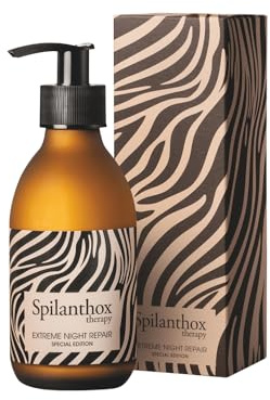 Spilanthox therapy - Extreme Night Repair Special Edition Zebra 200 ml - Crema facial para reducir las arrugas - Cuidado facial antiedad - Spilantol, ácido hialurónico y zinc - Cosmética natural