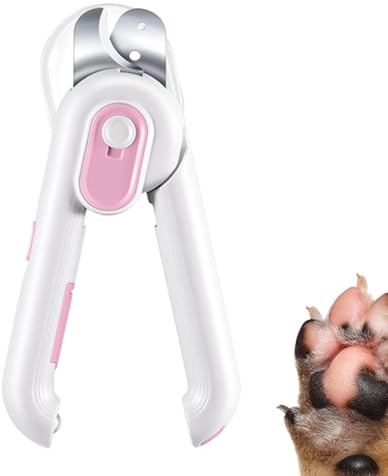 Cortador de garras para gatos - Herramienta de aseo con luz LED | Cortador de garras para gato,Para el hogar, el baño, el aseo diario, el salón para mascotas, los viajes y la ducha