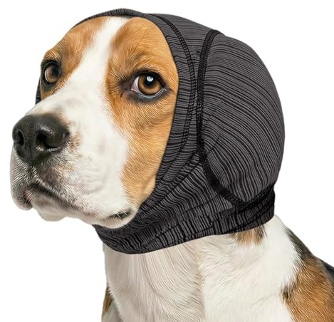 Paraorecchie per cani per la protezione del rumore |, elastici e calmanti, tappi per orecchie per cani e gatti che cancellano il rumore | Adatto per cuccioli, gattini, cura, bagno, falciatura