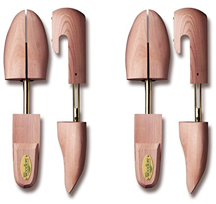 Allen Edmonds Woodlore Shoe Trees for Men 2-Pack Men's Combination Aromatic Red Cedar Shoe Trees (for Two Pairs of Shoes) Made in The USA