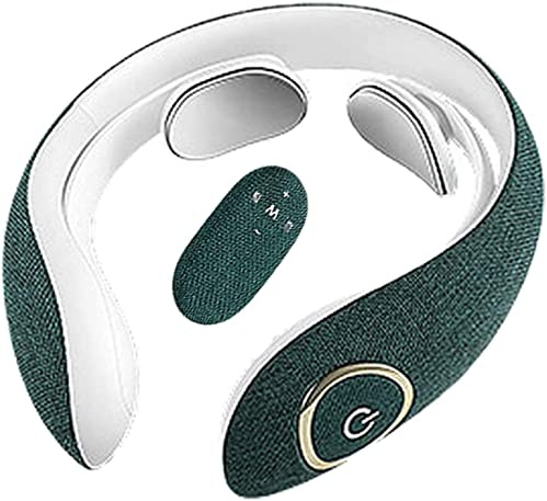 X&Z-XAOY Masajeador De Cuello De Moda,Masajeador De Vértebras Cervicales para Aliviar El Dolor De Músculos Y Cuello Relax,masajeador De Cuello con 6 Modos para Uso En El Hogar,Oficina,automóvil