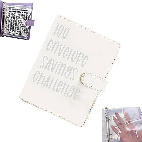 enseak pocketsaving101 Geld sparen,Money Saving Challenge Book,Pocket Saver,pocketsaving,Booklet sparen,100 Umschlag Challenge deutsch,100 Tage sparbuch deutsch,Easy and Fun Way to Save $ 5,050