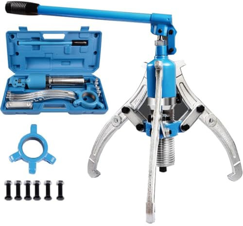Estrattore idraulico per ingranaggi pesanti, 5T-20T, separatore idraulico industriale per mozzi, flange, ingranaggi, cuscinetti, separatore a 2 o 3 ganasce