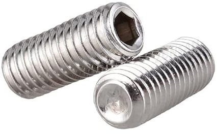 10/20/30/50 Stück Madenschraube M2 M2,5 M3 M4 M5 M6 M8 304 Edelstahl Innensechskant Innensechskant Cup Point DIY Set Türgriffe Bolzen (Color : 10mm, Size : M8 x 10pcs)