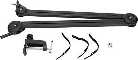 Microphone Arm Stand, Microphone Arm Stand Professional Long High Load Bearing Capacity Adjustable Angle Mic Boom Arm Stand