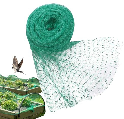 Gemüseschutznetz,Schutznetz Für Pflanzen, Vogelschutznetze Schützen Gartenpflanzen Vor Eichhörnchen, Vögeln, Streifenhörnchen, Kaninchen Und Anderen Tieren