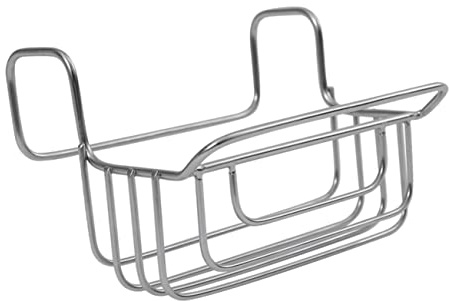 HOLIDYOYO Bathroom Sink Hanging Basket Soap Dish Sink Rack Organizer Draining Basket for Sponge