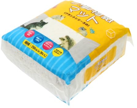 BUGUUYO Ropa de Cama y Baja en Polvo para Hámster y Cobaya Absorbente Virutas de Papel para Eliminar Olores Jaulas y Acuarios