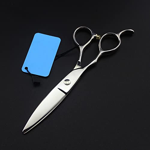 PUFAHAU Professionelle Haarschneideschere, professionelle 6-Zoll-Haarschere aus japanischem 440c-Stahl für Linkshänder, Haarschnitt, Friseurschere, Werkzeuge, Friseurschere