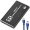 Scheda di acquisizione video audio usb 4K 1080p portatile hdmi esterna, game capture card USB 3.0 loop-out registrazione a 60FPS/2K 30FPS e streaming live giochi per PS5/PS4/Xbox/Steam Deck