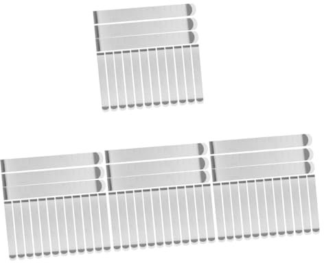 Cabilock 80pezzi Stabilizzatori Inossidabile Per Macchine Clip Fissaggio Riutilizzabili Per Accessori Per e Stabile