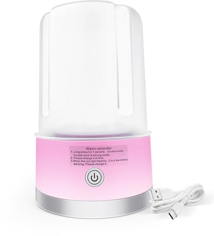 Lavadora de ropa interior, mini lavadora portátil, mini lavadoras mejoradas, lavadora inalámbrica recargable, taza de lavandería para sujetadores, ropa interior, calcetines (rosa)