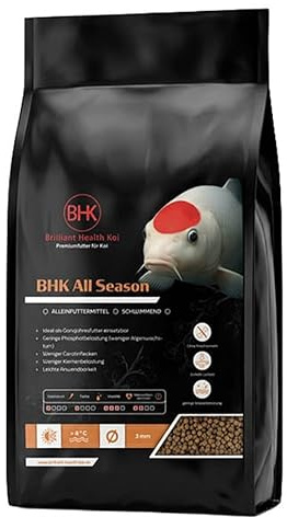 BHK Daily All Season Koifutter schwimmend - Ganzjahresfutter - 5 mm - 5 kg