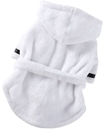 LIOOBO Bañador Absorbente para Perros Pequeños Ropa De Baño Cómoda y Ligeramente para Mascotas Casa Talla