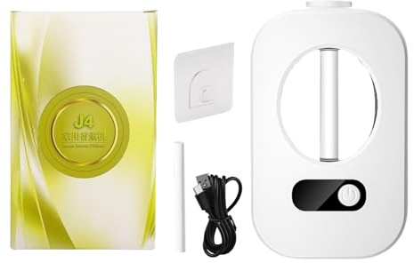 Diffusore di fragranze, diffusore automatico di oli profumati, ricaricabile ad ampio raggio con funzione temporale, per sala massaggi, hotel, dormitorio, camera dei bambini, studio