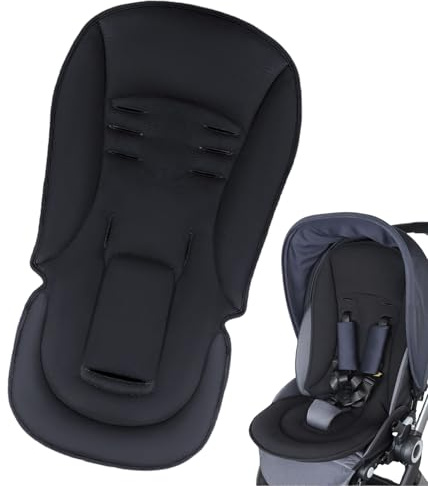 Barnvagn, sittdyna, höjdjusterbar babydyna, bilsätesdyna | För dagliga promenader shopping resor utomhusaktiviteter picknick camping vagga gunga