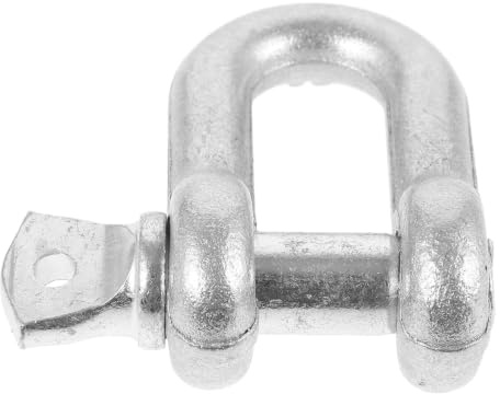 Garneck Galvanized Steel Lifting Shackle 2 Ton Capacity Heavy Duty Tow Shackle for Lifting Occasions Easy to Use and Resistant to Deformation