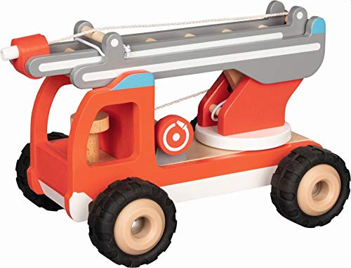 Gollnest & Kiesel GmbH & 55877 Camión bomberos de escalera Ferngesteuertes Fahrzeug, Rot (Rot)