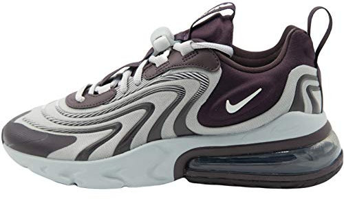 Nike Air Max 270 React ENG Donne Running Trainers CK2595 Sneakers Scarpe (UK 4.5 US 7 EU 38, Burgundy Ash Light Smoke Grey 600)