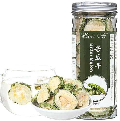 Plant Gift Gohyah Tea, Bitter Melon Tea, Bitterer Melonen tee, Bitterer Kürbis Tabletten, Kugua trockenes klares Feuer natürliche Gesundheit Klärung Wärme Abnehmen Beliebt 40g/1.41oz