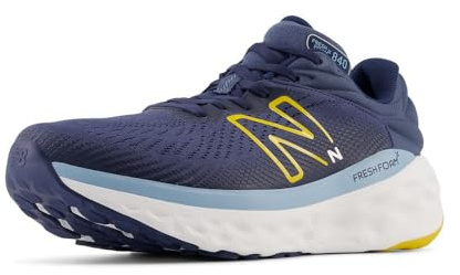 New Balance Men's Fresh Foam X 840V1, Vintage Indigo/Ginger Lemon/Chrome Blue, 7 UK
