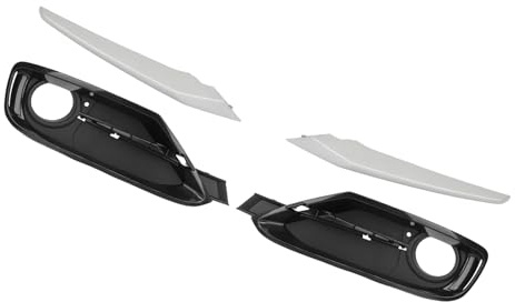 Aramox Främre Stötfångare Dimljus Galler Trimskydd för 3-serien F30 F31 2011-2015, 4 St