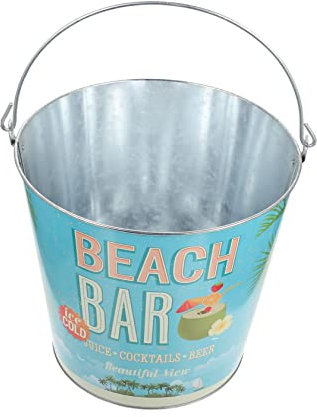 COLLBATH Eiskübel Eiswürfelbehälter Aus Eisen Mit Flaschenöffner Bar-eiskübel Für Cocktails Und Getränke Vintage Style Für Lagerung