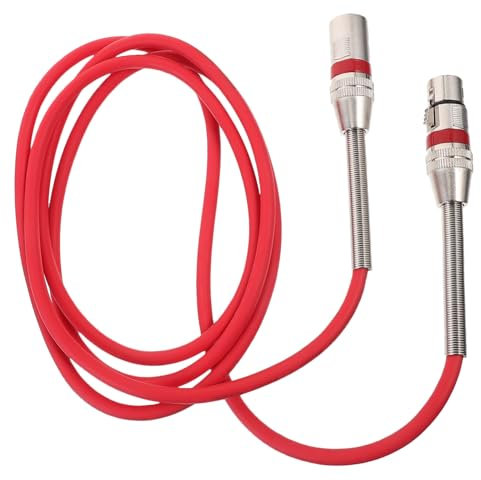 TOYANDONA Xlr Mikrofonkabel Langlebig Für Mixer Und Hohe Signalübertragung Rot Für -anwendungen