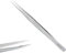 1PC Precision Tweezers - Pointed Tweezers - Metal Craft Tweezer - Non-Magnetic Tip - DIY Soldering Jewelry Repair Experimental Work (Silver)