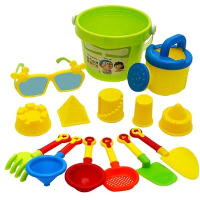 Kids Sand Play Set Plastic Shovel Bucket Sand Timer & Toy Cars For Beach, Toys For Children Sandbox Outdoor Summer Sand floats car Outdoor ball 8-12 ball ball,pool toys,child spoon spoon 8-12