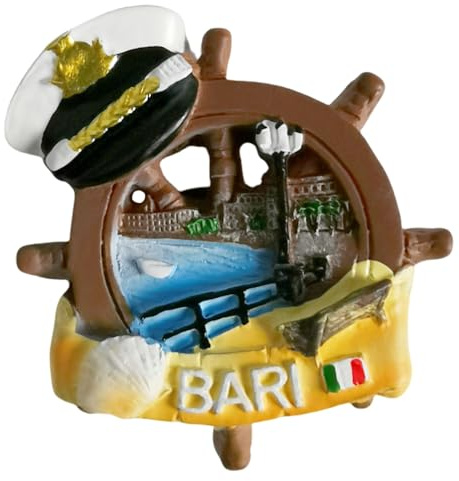 Kühlschrankmagnet Bari Italien Reise Souvenir Kühlschrank Dekoration Magnet Aufkleber Handwerk