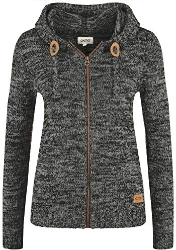 OXMO OXPhiladelphia Damen Kapuzenjacke Grobstrick